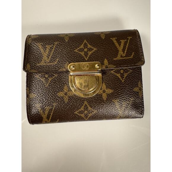 Louis Vuitton Portefeuille Koala Monogram Folding Compact Wallet Vintage Propane - Picture 15 of 16